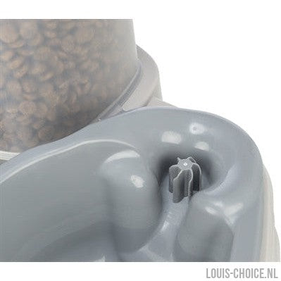Trixie Voerdispenser En Waterdispenser Kunststof Grijs / Taupe-TRIXIE-Louis Choice