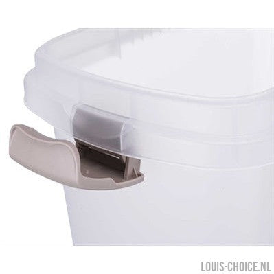 Trixie Voerton Luchtdicht Afsluitbaar Kunststof Transparant Wit / Wit-TRIXIE-Louis Choice