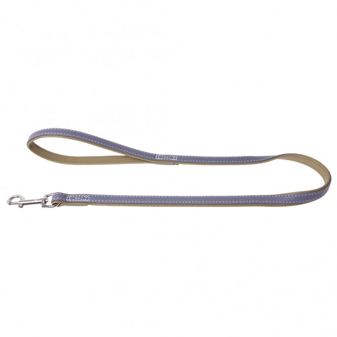 Karlie Vintage Trend Lijn - Rookblauw/Mosgroen - 110cm / 14mm