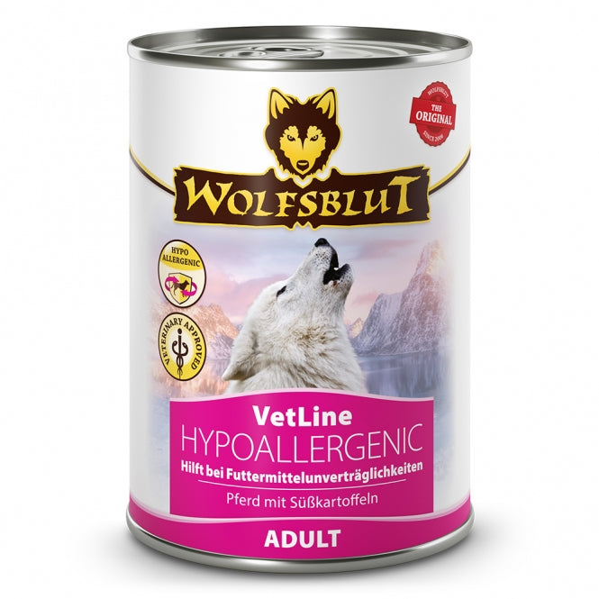 Wolfsblut blik VetLine Hypoallergeen 395g