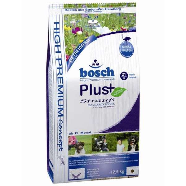 Bosch Plus Struisvogel & Aardappel - 12,5 kg