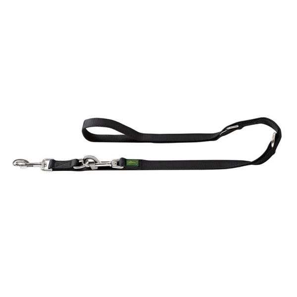 Hunter Verstelbare Geleidingsriem - Zwart - 25 mm / 200 cm