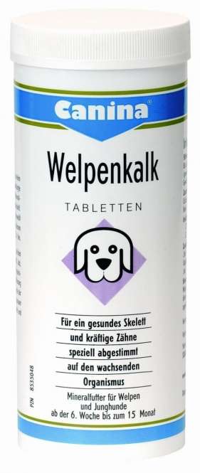 Canina Pharma Puppy-Kalk Tabletten - 350 g