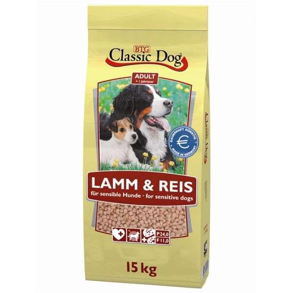 Classic Dog Lam & Rijst - 15 kg