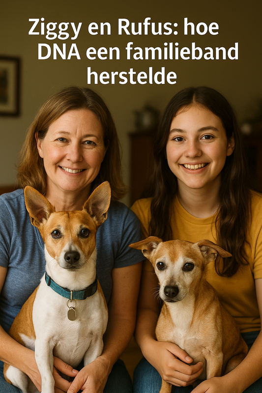 Ziggy en Rufus: hoe DNA een familieband herstelde