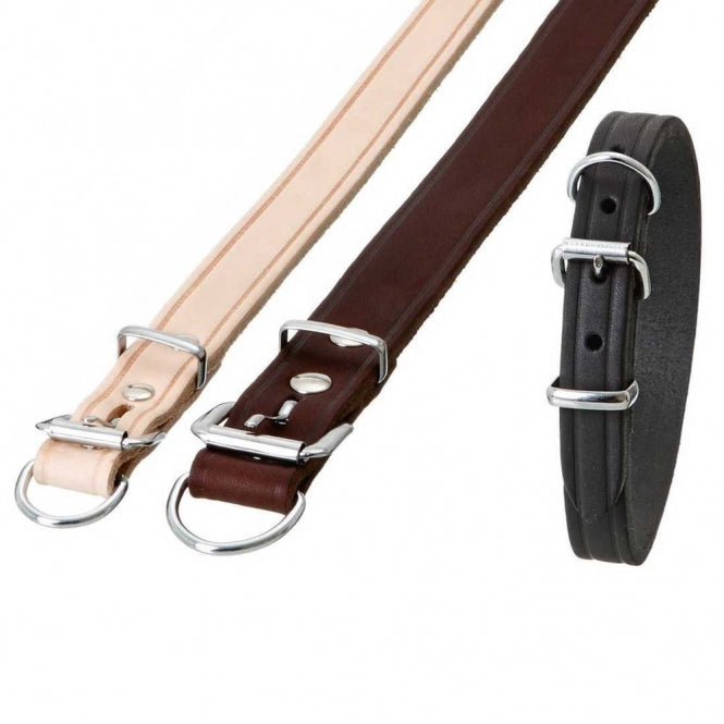 Karlie RONDO Halsband met Trekontlasting - Zwart, 70 cm