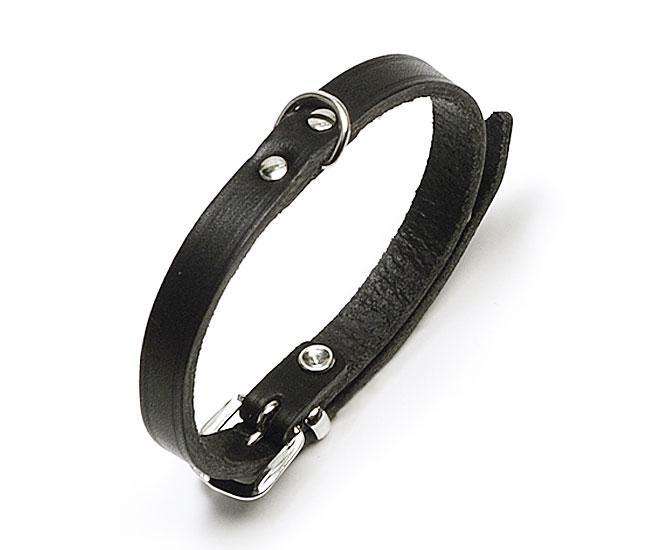 Karlie RONDO Halsband Genageld - Zwart - 25 mm, 70 cm