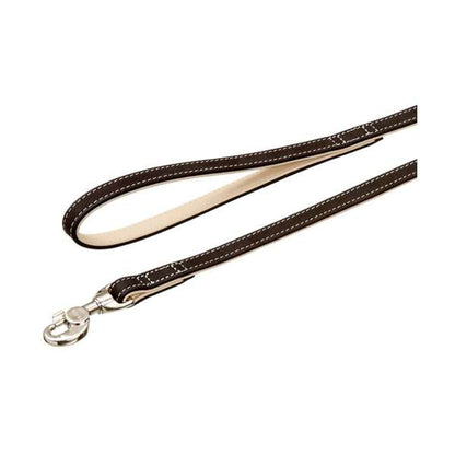 Karlie Buffalo Ultra Lijn - Zwart/Hellbeige - 25 mm / 100 cm