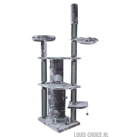 Krabpaal Heavy Cat Catwick Grijs 78 x 58 x 240 - 260 cm - palen 12 cm Dik !