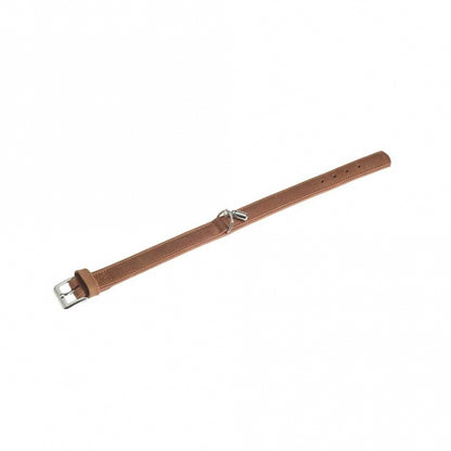 Karlie Halsband Buffalo Kalfsleer - Bruin - 24 cm / 10 mm