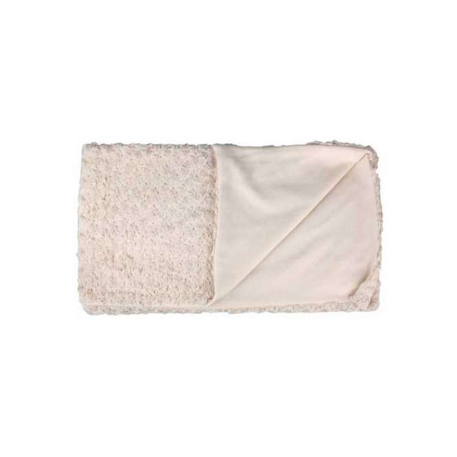 Karlie Flamingo Knuffel sprei - 150 x 100 cm - Taupe