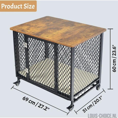 Topmast Metalen Bench Petit Grandes - Luxeus - 69 x 51 x 60 cm