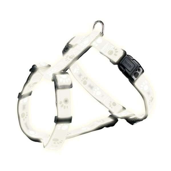 Trixie Tuig Silver Reflect - Pootjes-motief - 36-40 cm / 15mm