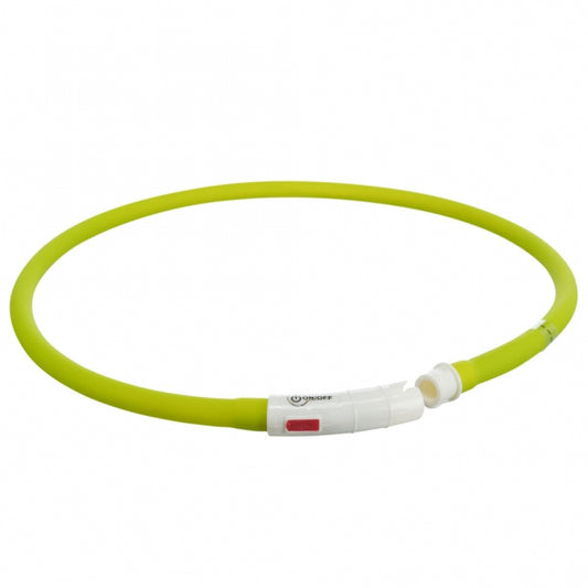 Trixie Flits lichtring USB van silicone - groen