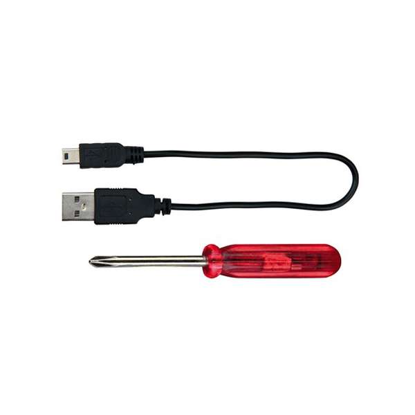 Trixie Flash Lichtring USB - groen - XS-S