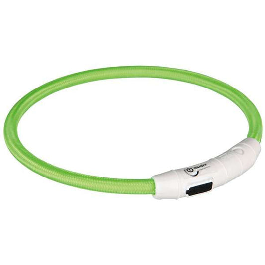 Trixie Flash Lichtring USB - groen - XS-S
