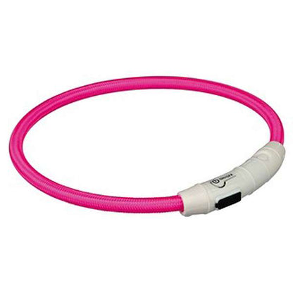 Trixie Flits lichtring USB Roze - L-XL