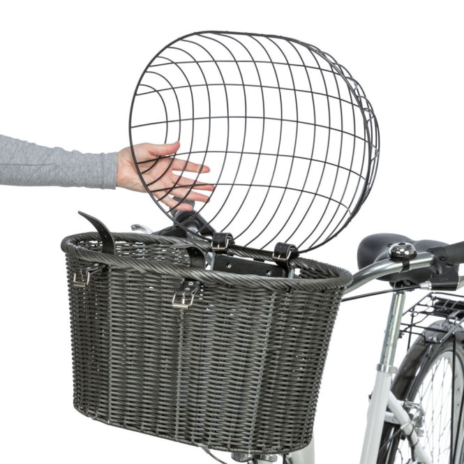 Trixie Front-Fietsmand van Polyrattan