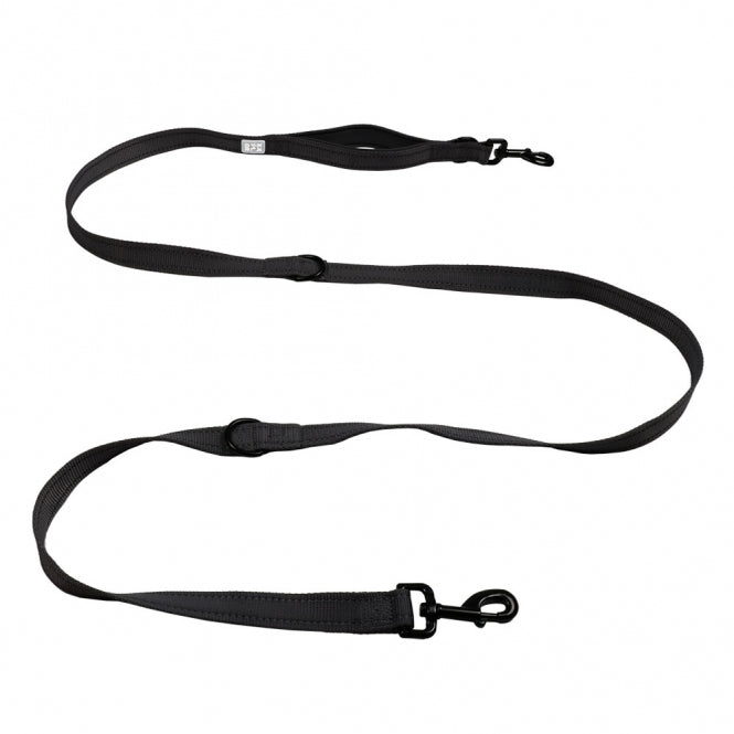 Duvoplus trainingsriem EXPLOR Ultimate Fit Fashion - graniet zwart - 220cm - 16mm