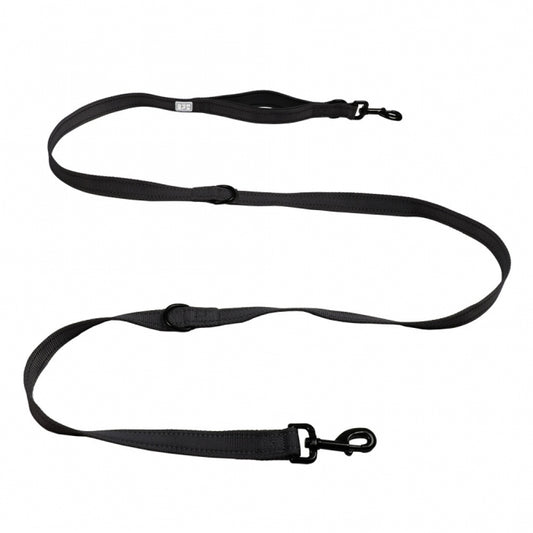 Duvoplus trainingsriem EXPLOR Ultimate Fit Fashion - graniet zwart - 220cm - 25mm