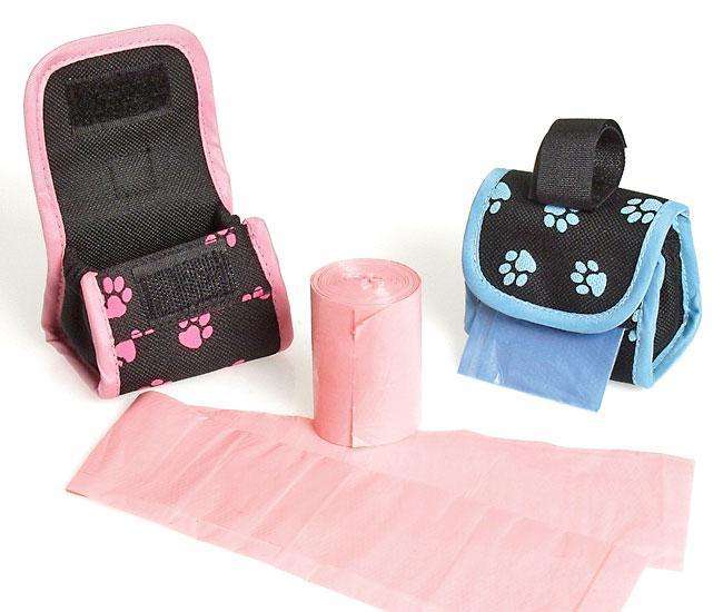 Karlie EASY BAG Poepzakjes-Tas - Zwart-Roze