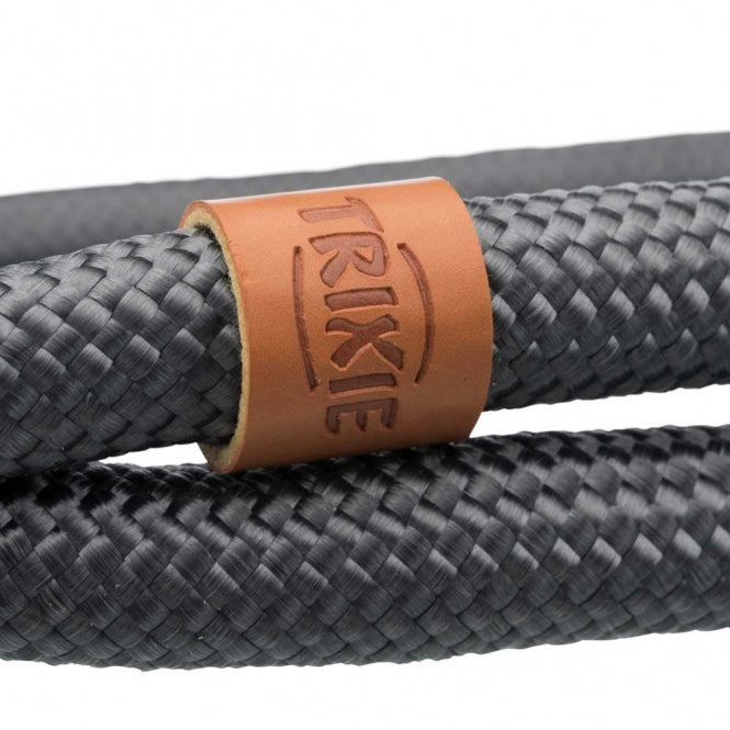 Trixie BE NORDIC Trek-Stop Halsband - donkergrijs - 55 cm