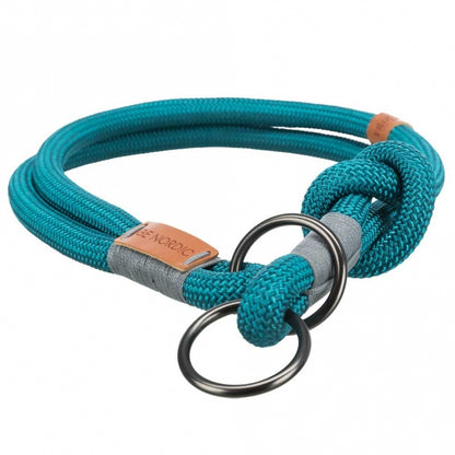 Trixie BE NORDIC - sliphalsband met stop - petrol - 55 cm