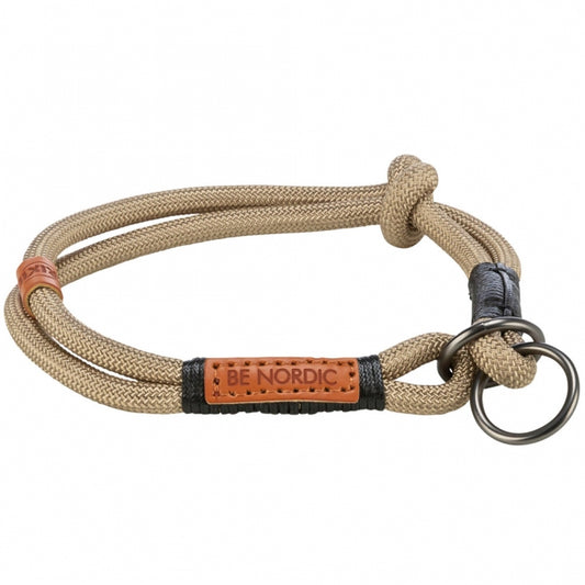 Trixie - BE NORDIC - half sliphalsband - zand - 40 cm