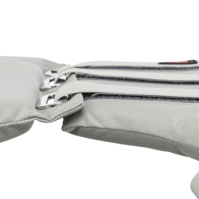 Trixie beschermhalsband - grijs - M / 38-42 cm