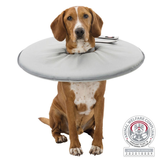 Trixie beschermkraag - grijs - L-XL / 53-56 cm