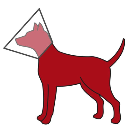 Trixie beschermhalsband met klittenbandsluiting - 18-23 cm/8 cm