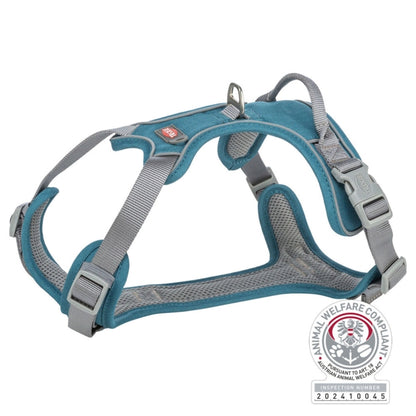 Trixie Premium Active Tuig - petrol - 39-56 cm/15 mm