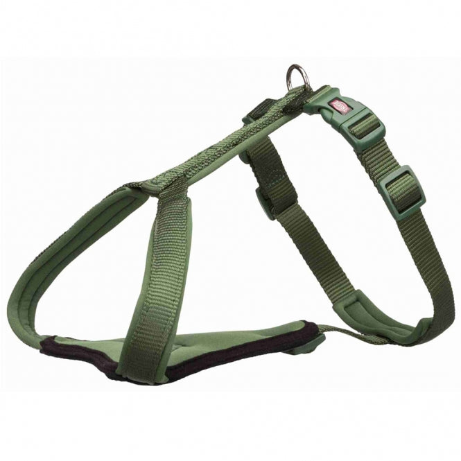 Trixie Premium Y-Tuig - bosgroen - 30-37 cm / 10 mm
