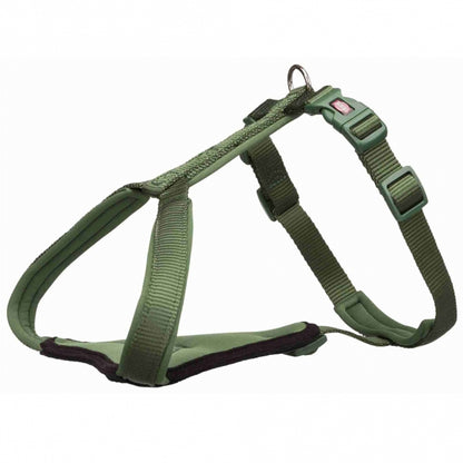Trixie Premium Y-Tuig - bosgroen - 30-37 cm / 10 mm