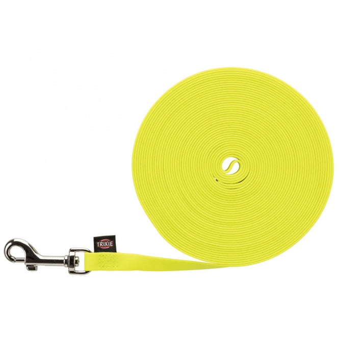 Trixie Easy Life Sleeplijn - Neongeel - 10 m / 13 mm