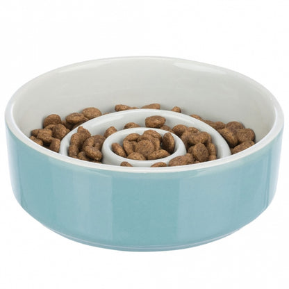 Trixie slowfeeder keramische kom - 0,9 liter
