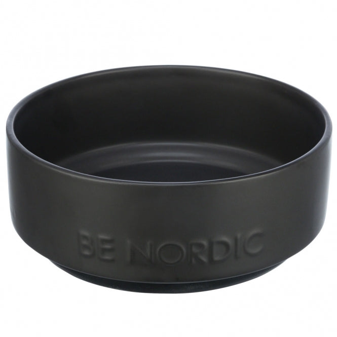 Trixie BE NORDIC keramische voerbak - zwart/1,2l