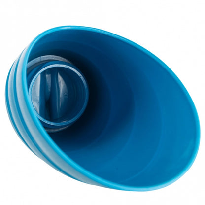 Trixie roestvrijstalen fles met drinkschaal - 750 ml