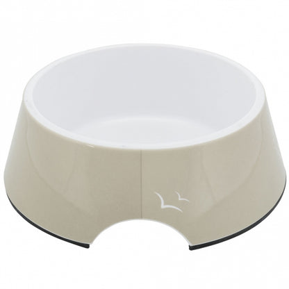 Trixie BE NORDIC kom van melamine en roestvrij staal - zand - 0,2 l/ø 14 cm