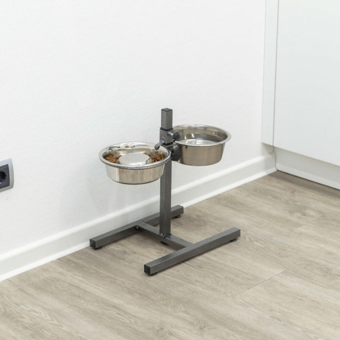 Trixie Slow Feeding roestvrijstalen kom - 0,6 l/ø 17 cm