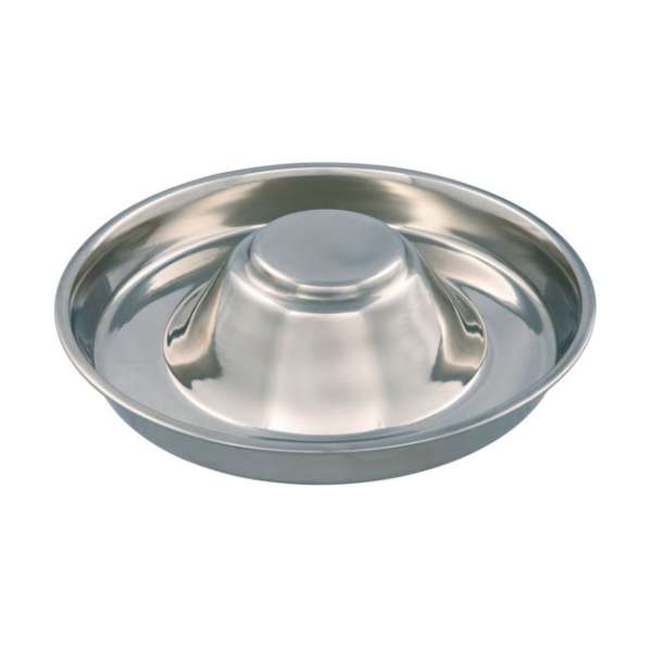 Trixie roestvrijstalen puppybak - 1,4 L / 29 cm