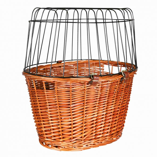 Trixie Front-Hondenfietsmand van Wilg - natuur