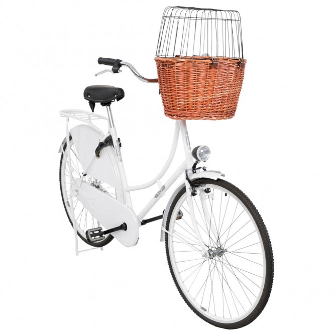 Trixie Front-Hondenfietsmand van Wilg - natuur