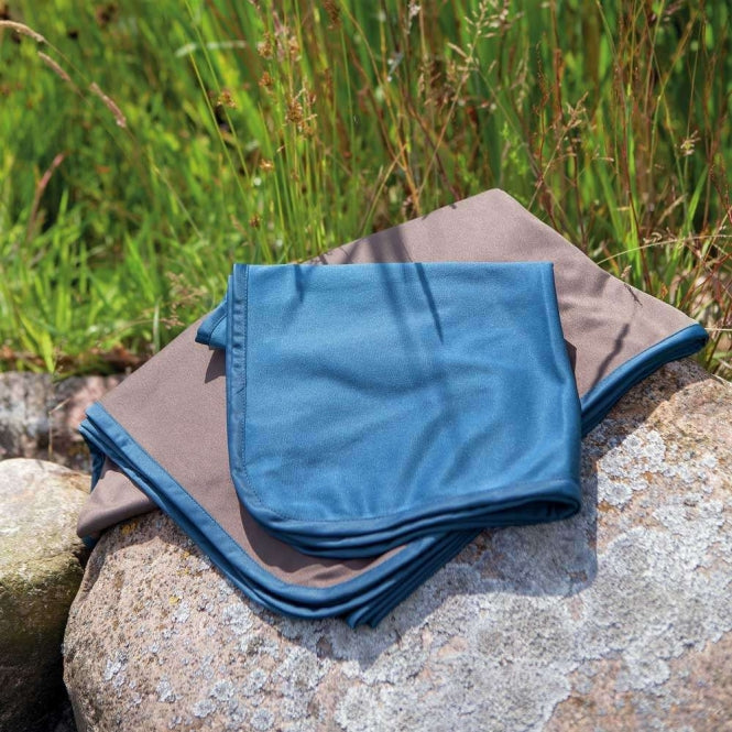 Trixie Insect Shield® Outdoor-Deken - Donkerblauw - 100 x 70 cm