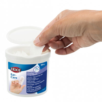 Trixie oorverzorging wegwerpvingerkussentjes