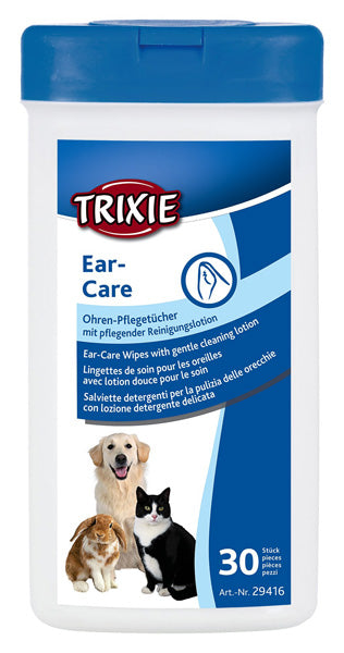 Trixie Oorverzorgings-Doekjes - 30 Stuks