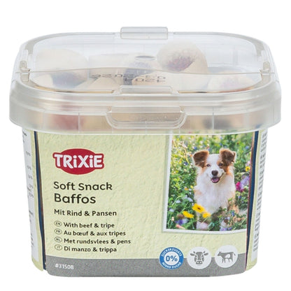 Trixie Zachte Snack Baffos Rundvlees en Pens - 140g