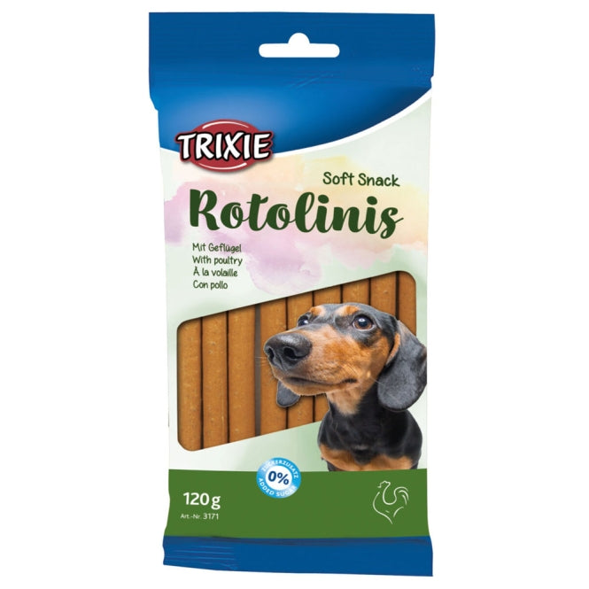 Trixie Rotolinis met gevogelte - 12 stuks/120g