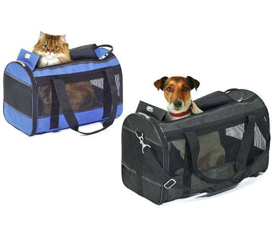 Karlie - Nylon draagtas DIVINA - Zwart - Groot