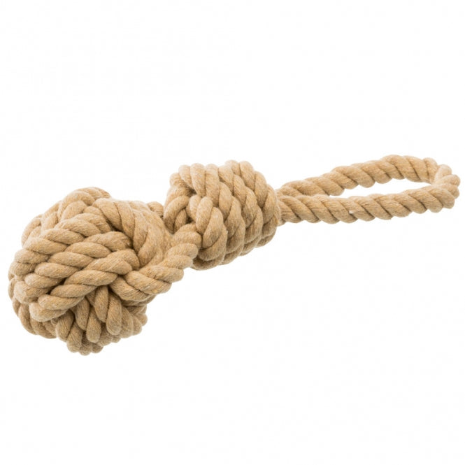 Trixie BE NORDIC Speeltouw met Ingevlochten Bal - ø 8/30 cm